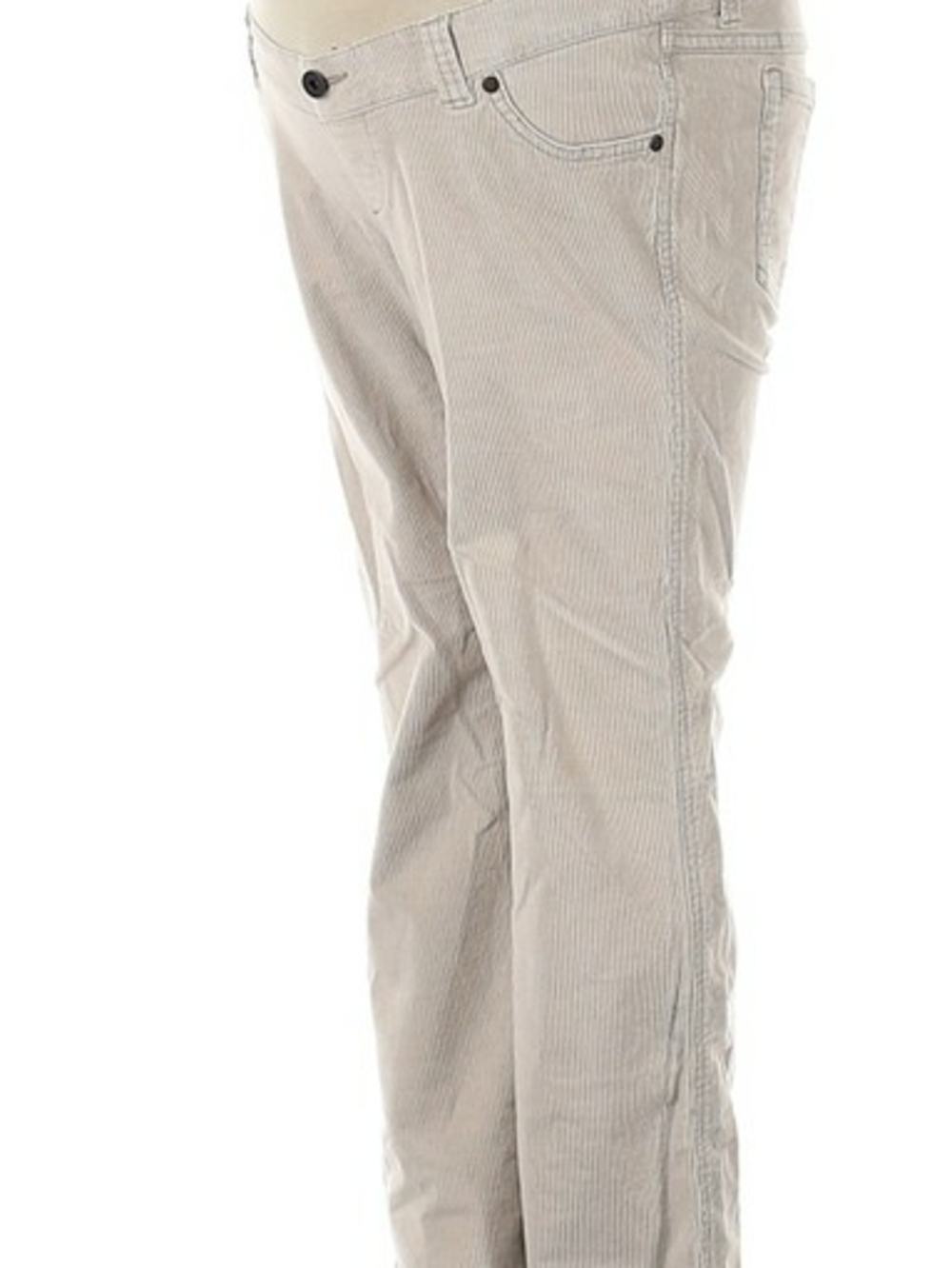 Mimi Maternity Beige Corduroy Pants
